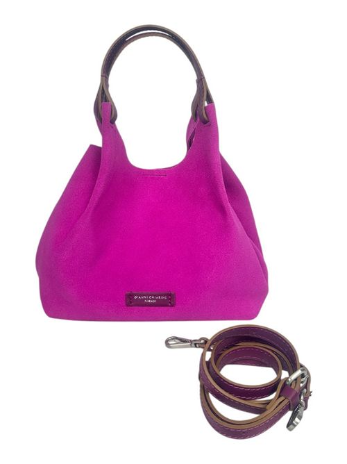 borsa donna dua media in camoscio